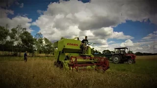 ŻNIWA 2017 CLAAS COMPACT 25 !!