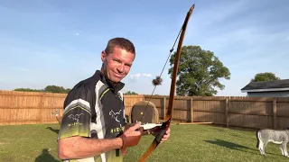 Longbow Arrow Tuning - Curing Left Groups With Traditional Bows!