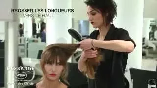 Tuto Coiffure Cannes DESSANGE: Le chignon banane rétro