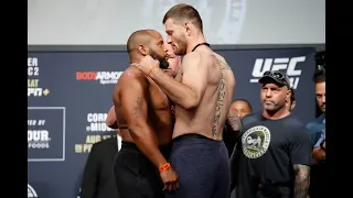 UFC 241: Daniel Cormier vs. Stipe Miocic 2 Weigh-In Staredown - MMA Fighting