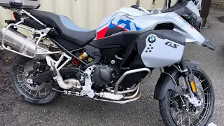 Unleashing The Beast: First Look At The Bmw F 900 Gs! amazing silver tank