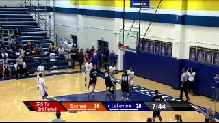 Garland ISD: Sachse vs Lakeview Centennial Varsity Boys Basketball