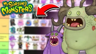 TIER LIST DOS ÉPICOS! QUAIS SÃO OS MELHORES? | My Singing Monsters