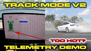 TRACK MODE V2 REVIEW & 0-60 TESTING * Tesla Model 3 Performance Telemetry Demonstration & How-To