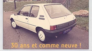 RENOVATION PEUGEOT 205 JUNIOR - 30 ANS ET COMME NEUVE !