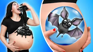 Vampire Enceinte Riche vs Pauvre ! La Vie de Bébé Mercredi * Astuces de Maman Vampire Populaires !