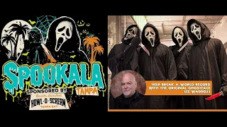 Scream Panel @ Spookala 7 Oct 2023 Plus GhostFace World Record Attempt!