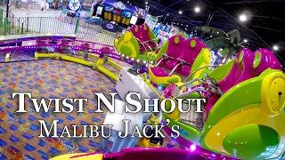 Malibu Jack's indoor roller coaster - Twist N Shout POV - Lexington, KY