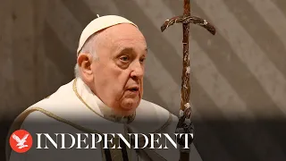 Watch again: Pope leads Good Friday service