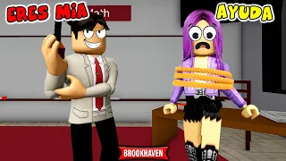 EL PROFESOR ME ACOSA en ROBLOX BROOKHAVEN RP - KATY ROBLOX