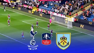 [LIVE] TOTTENHAM VS BURNLEY • FA CUP 23/24 • REALISTIC SIMULATION