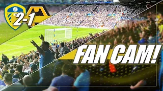 FAN CAM‼️ LEEDS MAKE A GREAT COMEBACK IN OPENING GAME 😍 | Leeds 2-1 Wolves