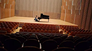 YUHOMANINOFF plays Rachmaninoff prelude rehearsal