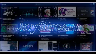 JOYSTREAM - СТРИМИНГОВАЯ ПЛАТФОРМА БУДУЩЕГО WEB 3.0/GLEEV/JOY