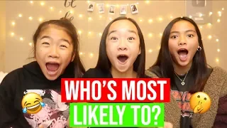 WHO'S MOST LIKELY TO FT. MY BESTIES!! Vlogmas Day 23!! Nicole Laeno