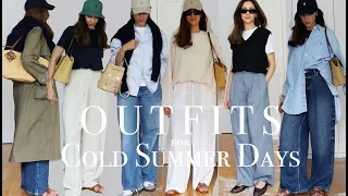 Cold Summer Outfits | Office And Casual Chic Looks