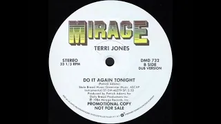 Terri Jones - Do It Again Tonight (12" Disco Single)1984