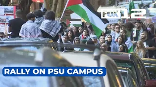 Portlanders show support for both Palestine and Israel amid ongoing conflict