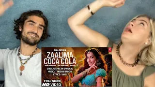 Zaalima Coca Cola Song REACTION! | Nora Fatehi