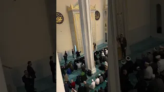 В Московскую соборную мечеть приезжал шейх из мечети пророка Мухаммада ﷺ,которая находиться в Медине