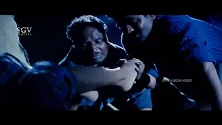 Drunken Men Attacks on Beautiful Girl at Night | Jackpot Kannada Movie Scene