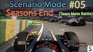 F1 2013 Scenario Mode (Team Mate Battle) Seasons End