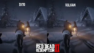 Red Dead Redemption 2 on RTX 2080 (ULTRA) (DirectX12 vs Vulcan)