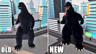 Heisei Godzilla Old vs Remodel | Kaiju Universe