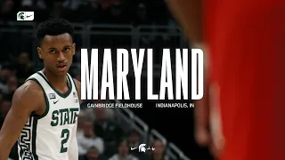 Michigan State Men's Basketball vs Maryland | Cinematic Highlight | B1G Tournament | Mar. 10, 2022