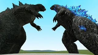 GODZILLA VS GODILLA 2014! | In Garry's Mod