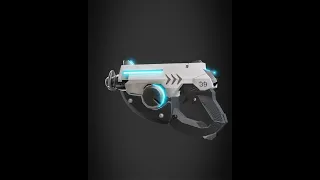 Tracer Pulse Gun 3D printable model | replica | prop | cosplay | stl | print file