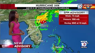 Hurricane Ian 5pm advisory update