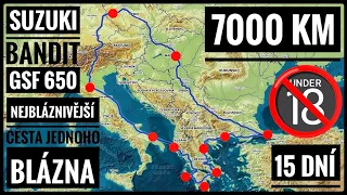 ❌❌❌ ✈️ Moto Road Trip / 🇬🇷 Řecko  2023 / 🎥 Celý Film / 🔞 Bláznivá Dovolená / 🆒  7.000 Km ❌❌❌