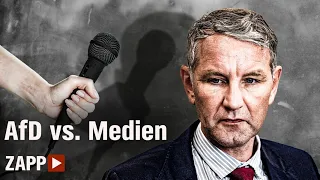 Björn Höcke, Maximilian Krah & Co: Scheitern Medien an der AfD? | ZAPP | NDR