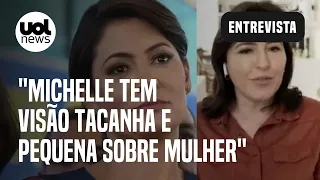 Simone Tebet sobre Michelle Bolsonaro: 'Tem visão pequena do papel da mulher'