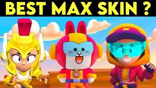 Brawl Stars All Max Skin Comparison | Hermes Max Vs Cony Max Vs Streetwear Max!