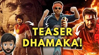 Teaser review and reaction- SHEHZADA | BHOLA | HANUMAN