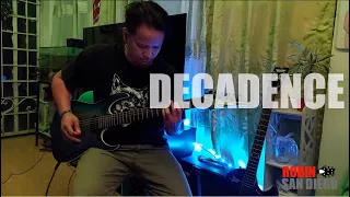 DECADENCE - DISTURBED (GUITAR COVER)