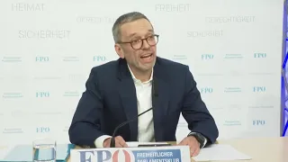 LIVE - PK FPÖ "Persönliche Erklärung von Bundesparteiobmann Herbert Kickl" | krone.tv NEWS