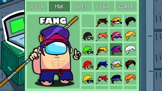 Brawl Stars Fang in Among Us ◉ funny animation - 1000 iQ impostor