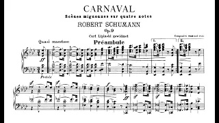 Schumann - Carnaval Op.9 (Nelson Freire, piano)