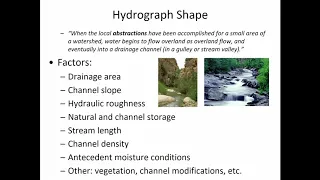 CE 433 – Class 16 (11 Oct 2018) Hydrographs