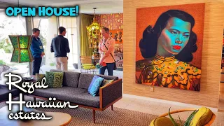 The ROYAL HAWAIIAN ESTATES Open House Tour Part 2! Modernism Week 2024 in Palm Springs, CA!