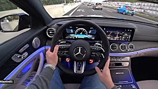 THE MERCEDES AMG E63 S 2024 TEST DRIVE BY ALAATIN61