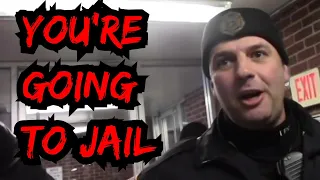 Frauditor ARRESTED for Trespassing (EPIC)