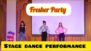 RUHS Nursing College freshers party dance performance ✨