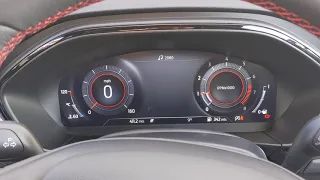 New Ford Digital Instrument Cluster - Quick Demo