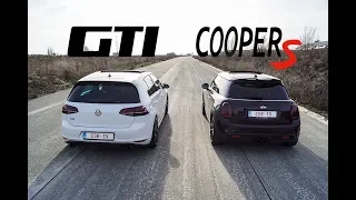 MINI Cooper S VS Golf GTI