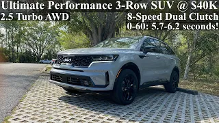 2022 Kia Sorento SX 2.5T AWD: TEST DRIVE+FULL REVIEW