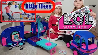 L.O.L.Surprise Karavan 4v1, Little Tikes 3v1 | Testování hraček | Máma v Německu